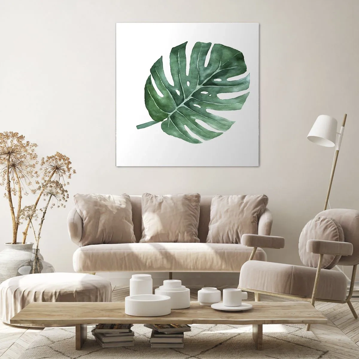Canvas picture - Green Concept - 30x30 cm