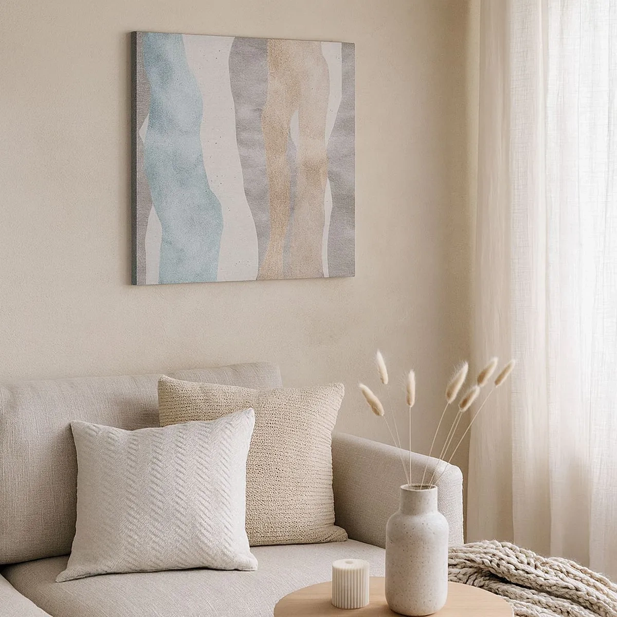 Canvas picture - Study of Continuity - 30x30 cm