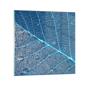 Glass picture - Life in the Blue - 40x40 cm