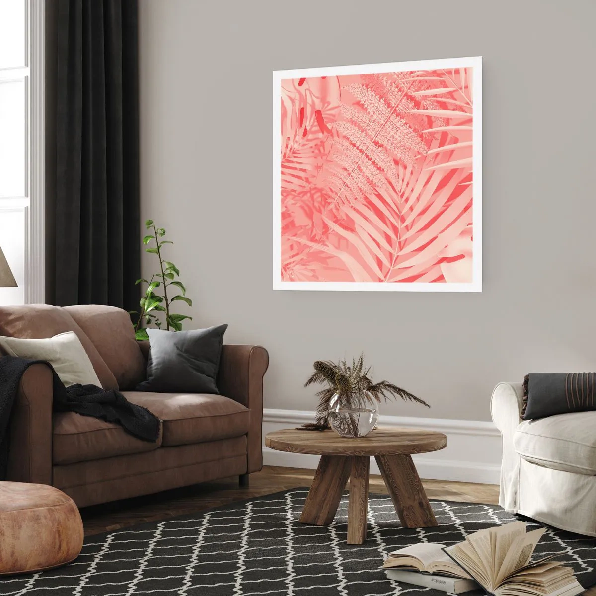 Poster - Pink Concept - 40x40 cm