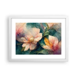 Poster in white frmae - Sheer Subtelty - 40x30 cm