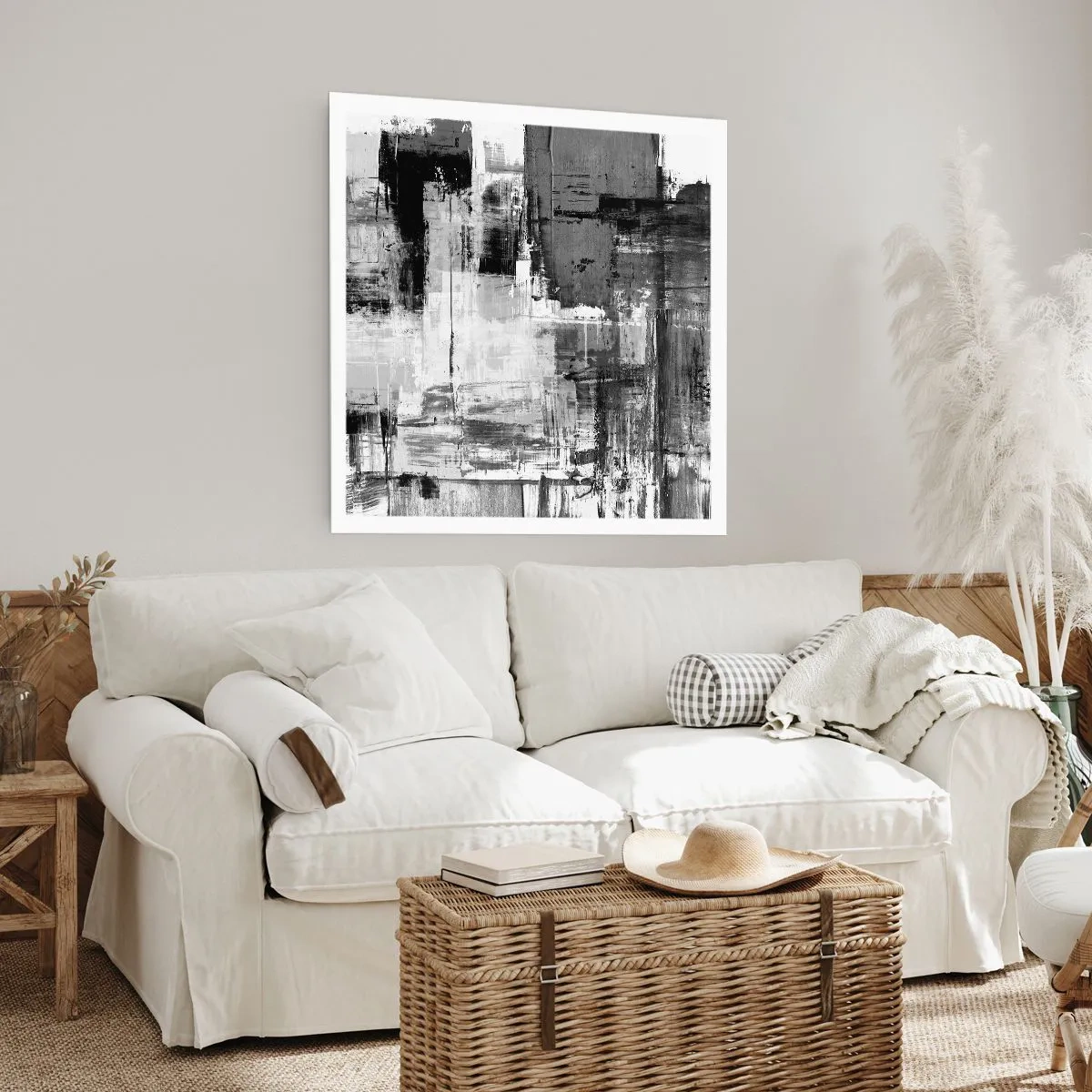 Poster - Grey is Beautiful - 30x30 cm