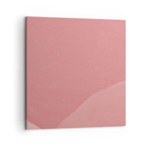 Canvas picture - Organic Composition In Pink - 50x50 cm