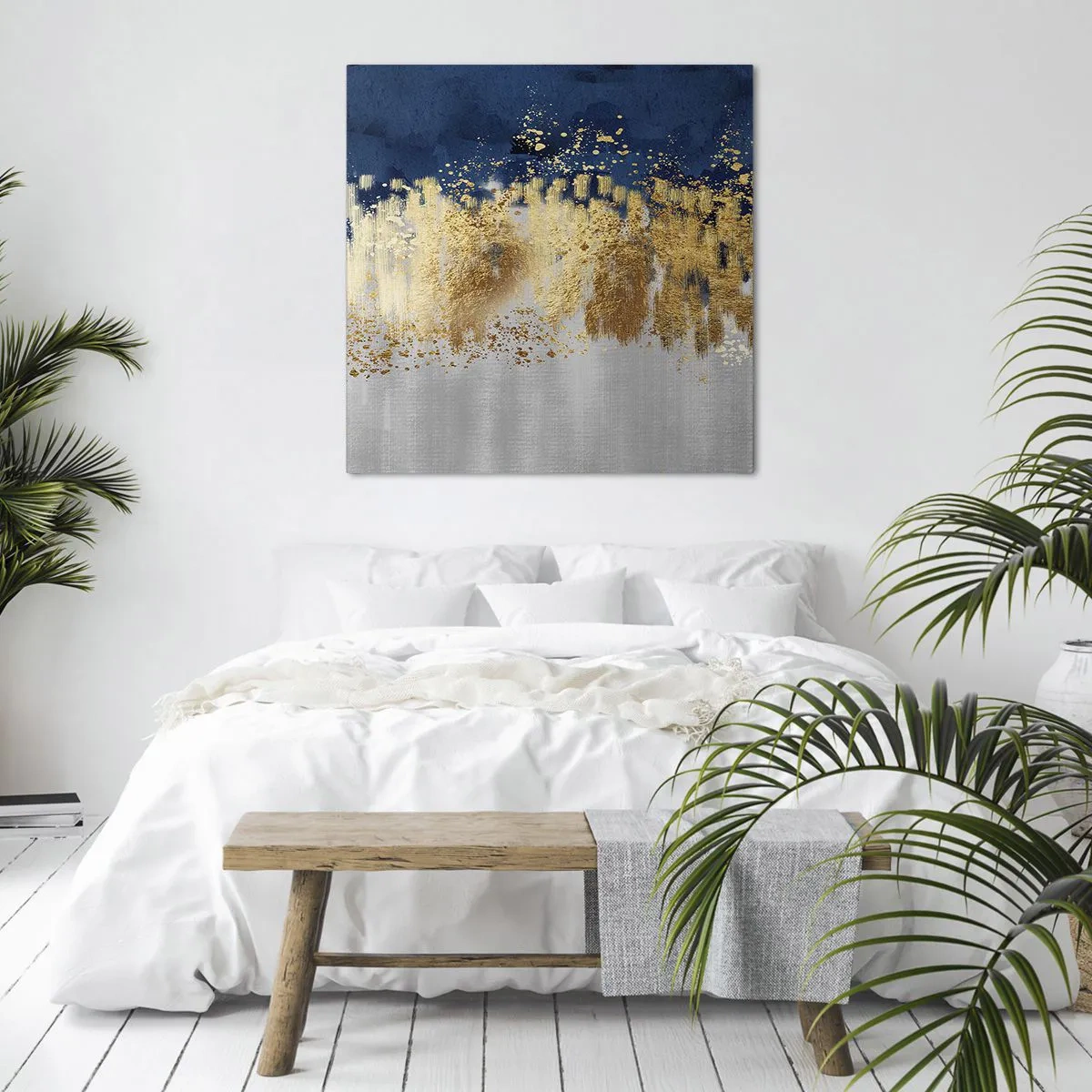 Canvas picture - Modern Composition and Twinkle - 60x60 cm