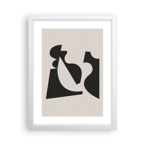 Poster in white frmae - For Self-construction - 30x40 cm