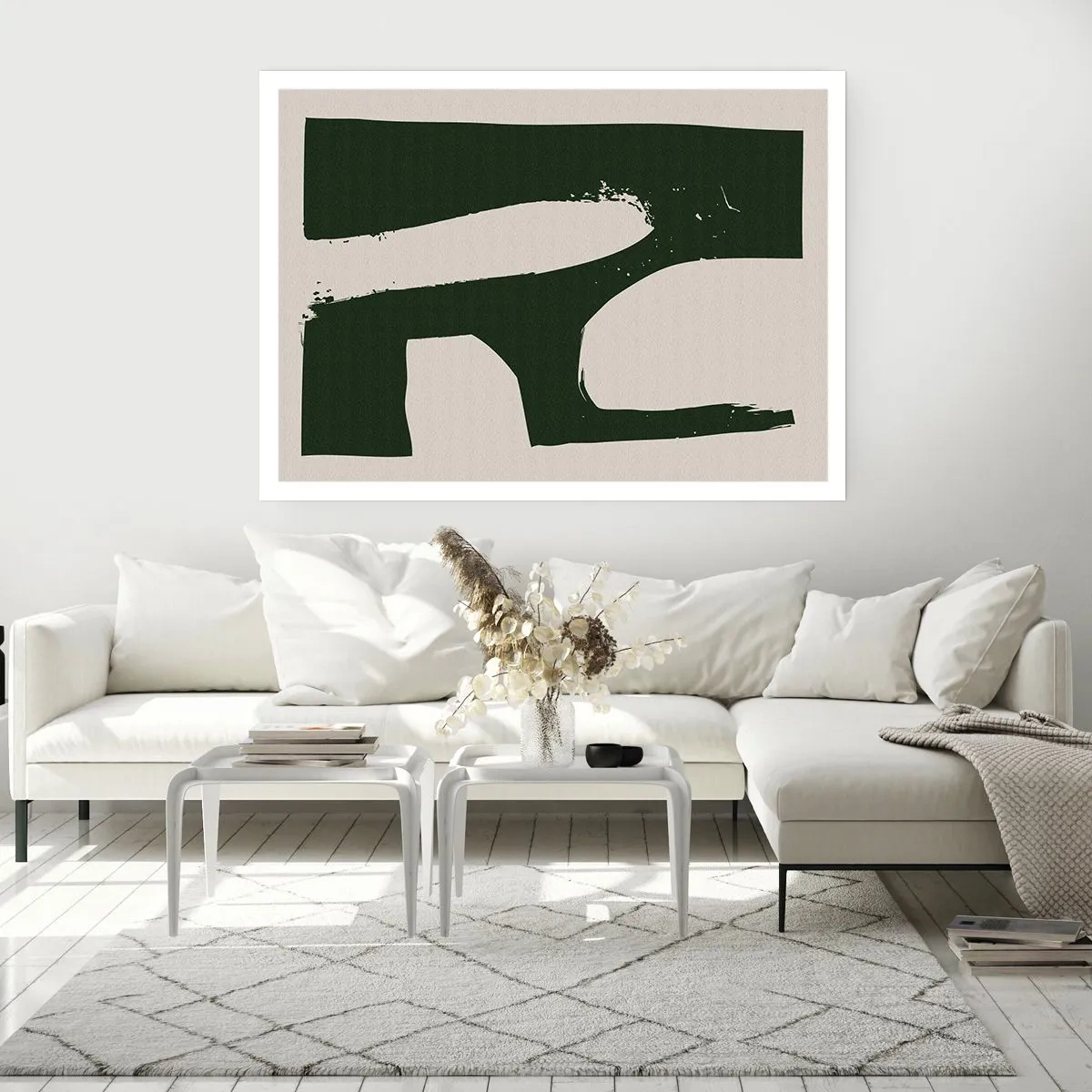 Poster - Whiteness of the Bay - 50x40 cm