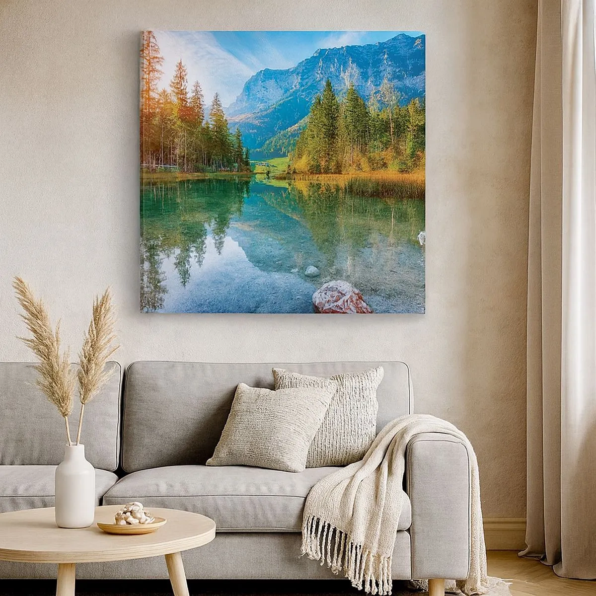 Canvas picture - Mellow Autumn - 30x30 cm