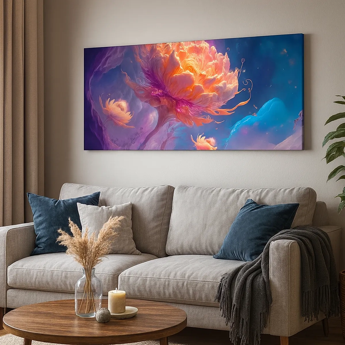 Canvas picture - Another World - 30x30 cm