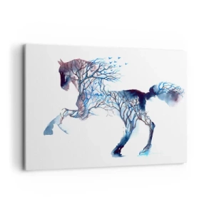 Canvas picture - As If Forest Moved - 100x70 cm