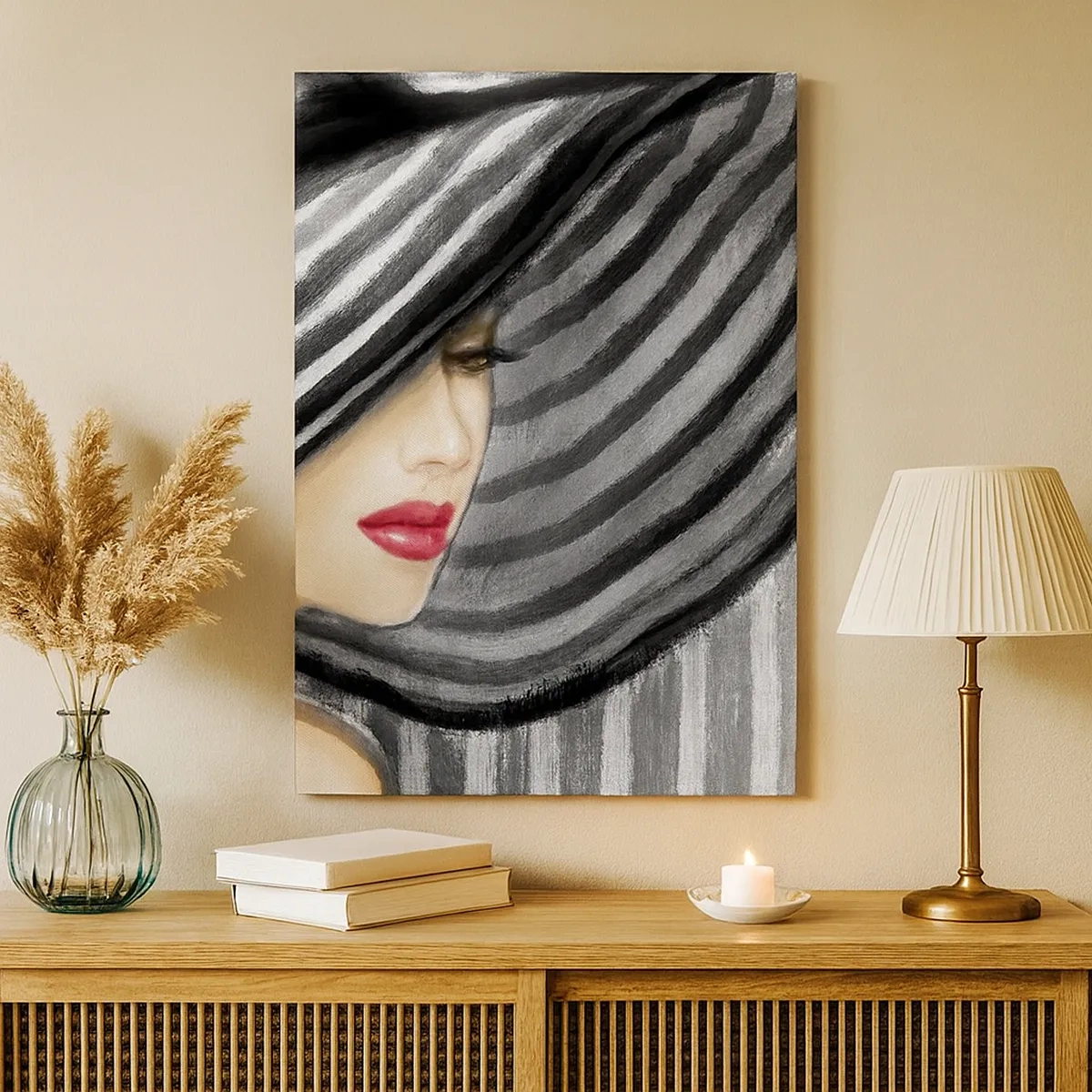 Canvas picture - Where Can I Find You? - 50x70 cm
