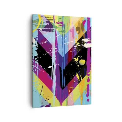 Canvas picture - From Top to Bottom - 50x70 cm