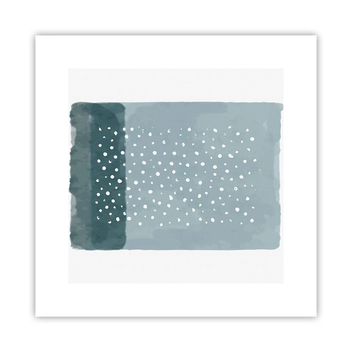 Poster - Grown on the Blue - 30x30 cm