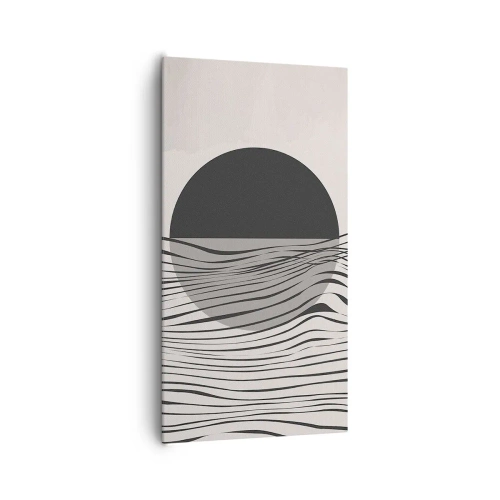 Canvas picture - Half Composition - 65x120 cm