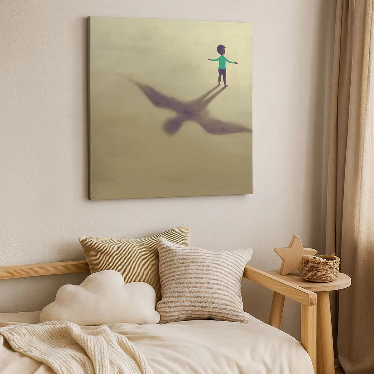 Canvas picture - Hero of the Future - 30x30 cm