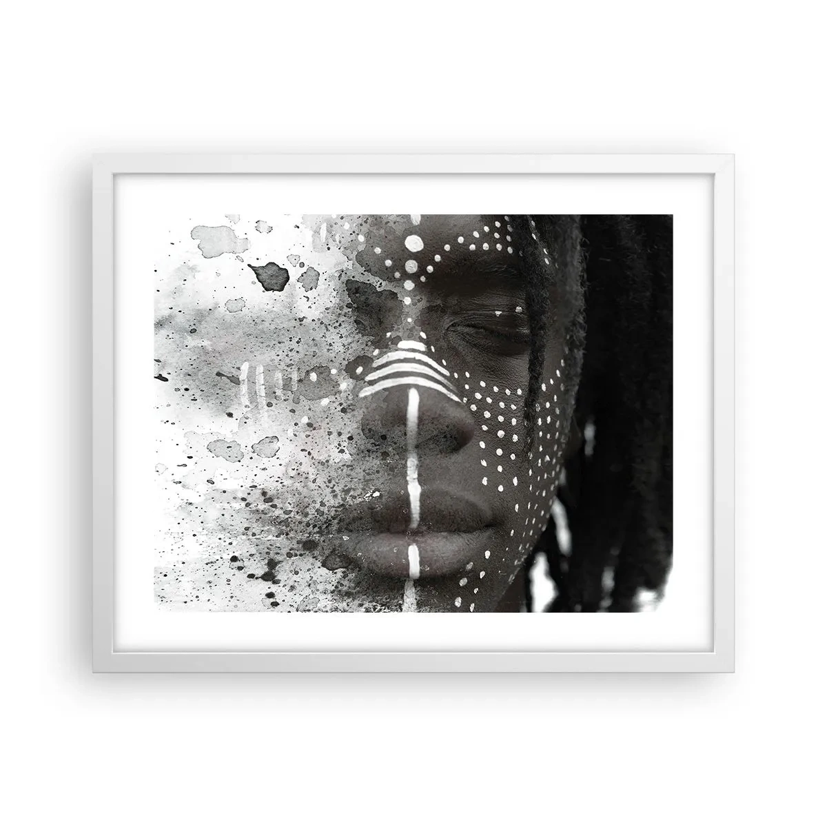 Poster in white frmae - Dsicover Primordial Spirit - 50x40 cm