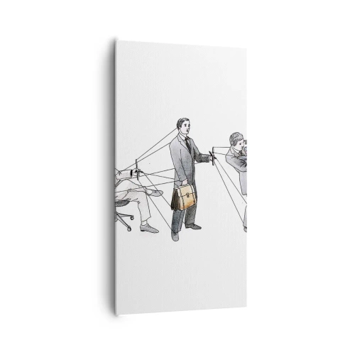 Canvas picture - Everyone Is Someone Else's Puppet - 65x120 cm