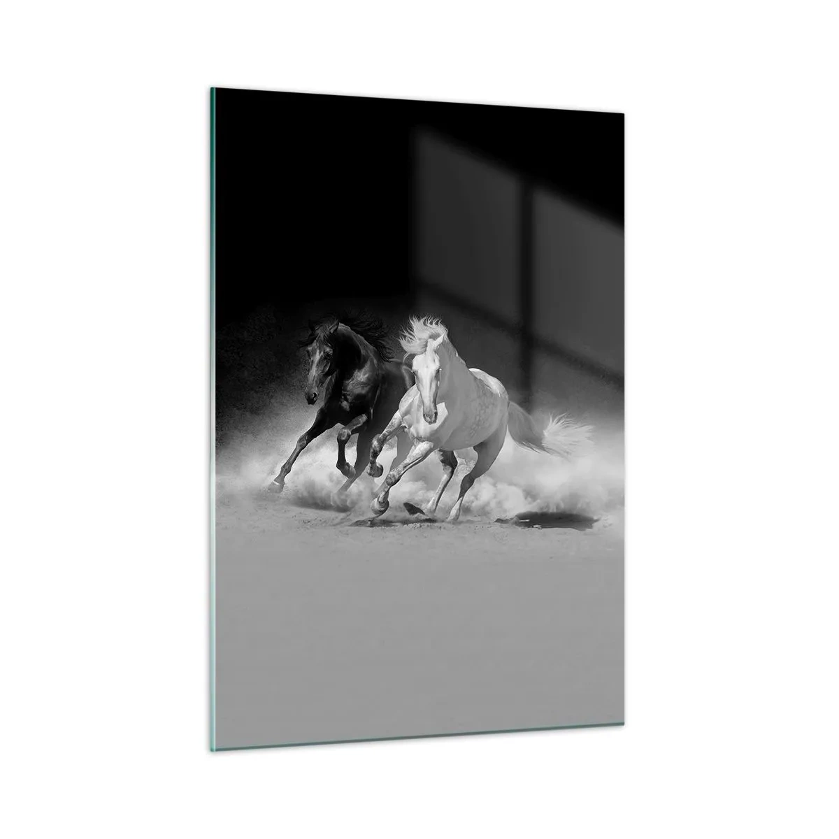 Glass picture - Gallop of Freedom - 50x70 cm