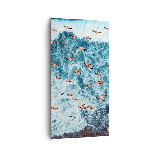 Canvas picture - Seaside Parade - 65x120 cm