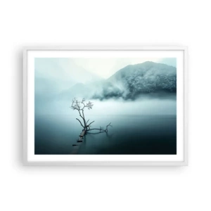 Poster in white frmae - From Water and Fog - 70x50 cm