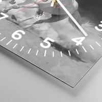 Clock face with numbers