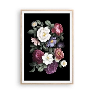 Poster in light oak frame - From an English Garden - 70x100 cm