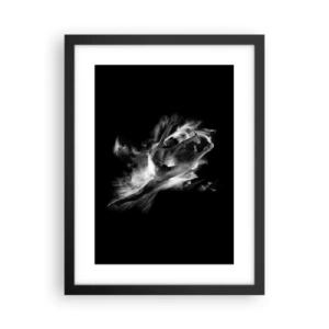Poster in black frame - Stopped i in Flight - 30x40 cm