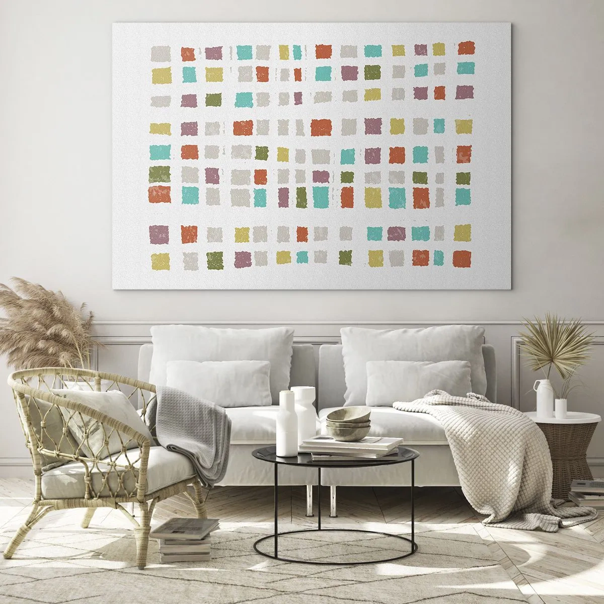 Glass picture - Unknown Game - 120x80 cm