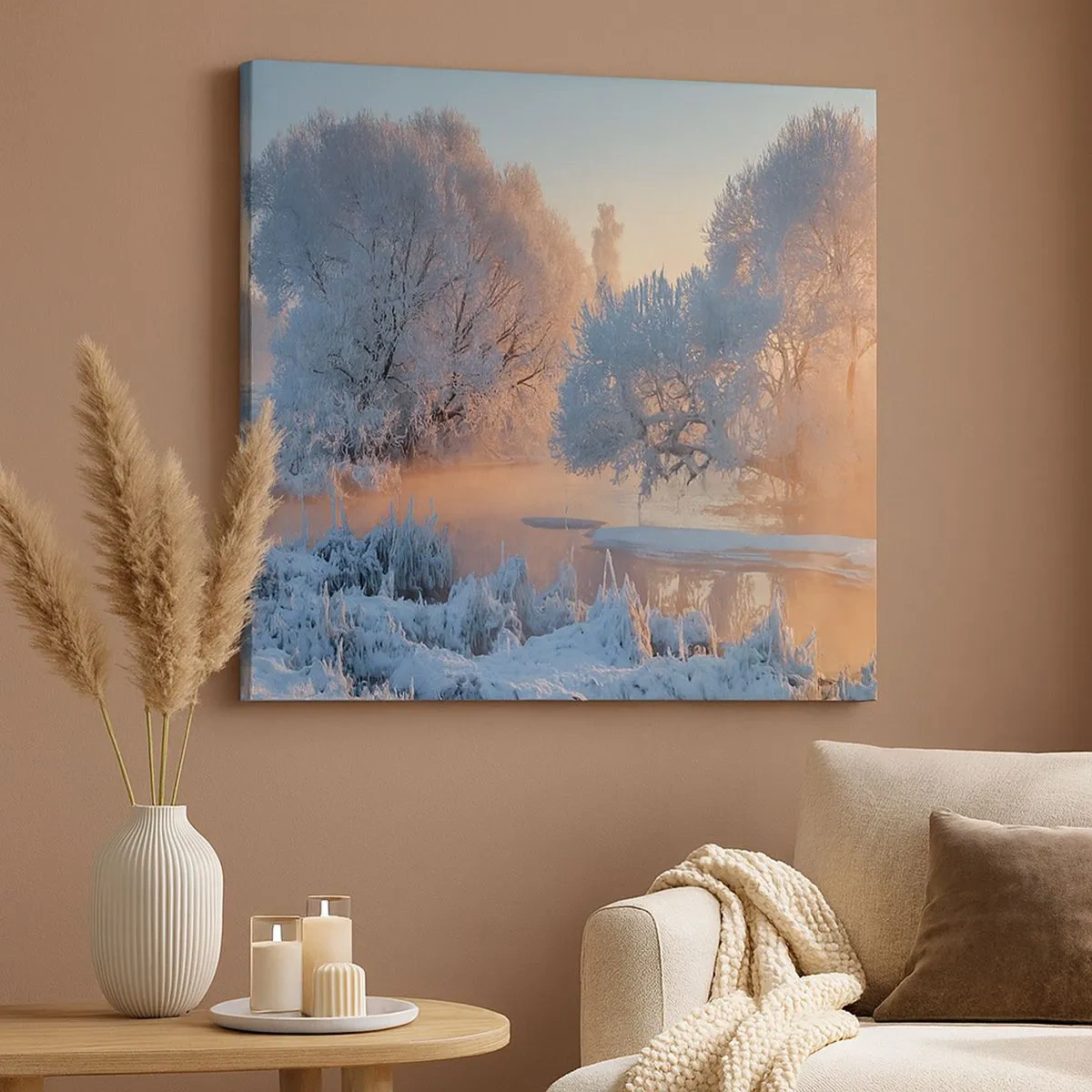 Canvas picture - Everything Shines in Sunny Crystal - 30x30 cm