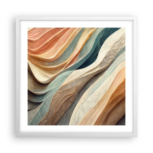 Poster in white frmae - Moment Before Change - 50x50 cm