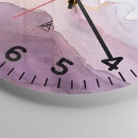 Clock face with numbers