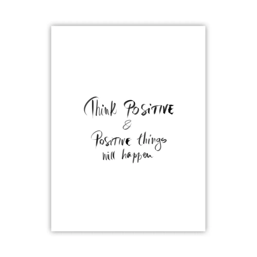 Poster - How to Live? - 30x40 cm