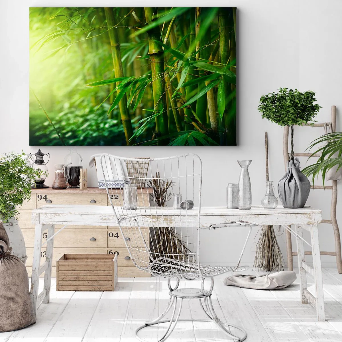 Canvas picture - Getting to Know the Green - 120x80 cm