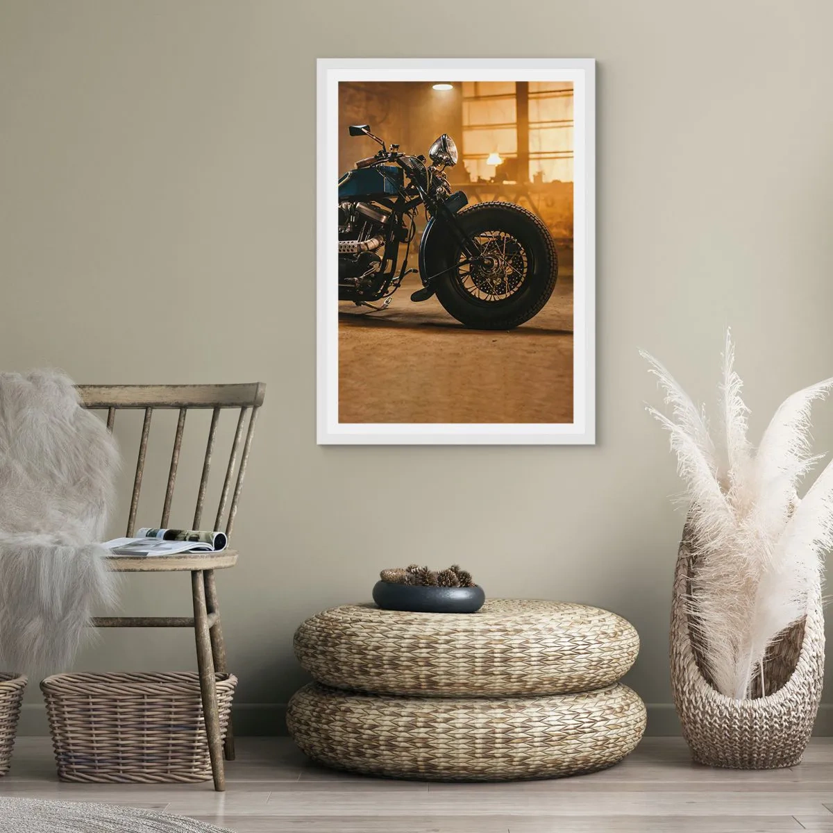 Poster in white frmae - I Can Do Anything - 70x100 cm