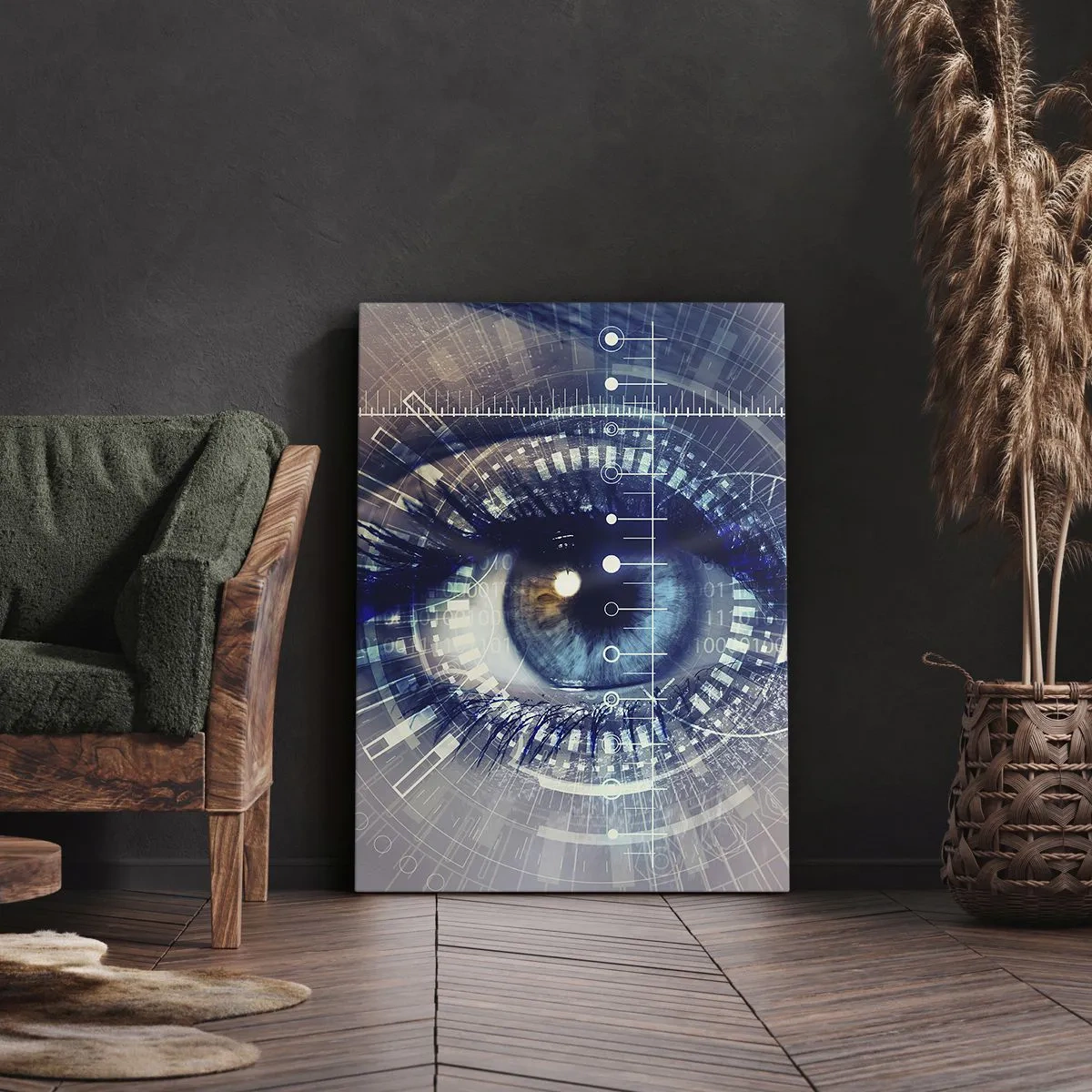 Canvas picture - You Think You Know Me - 55x100 cm