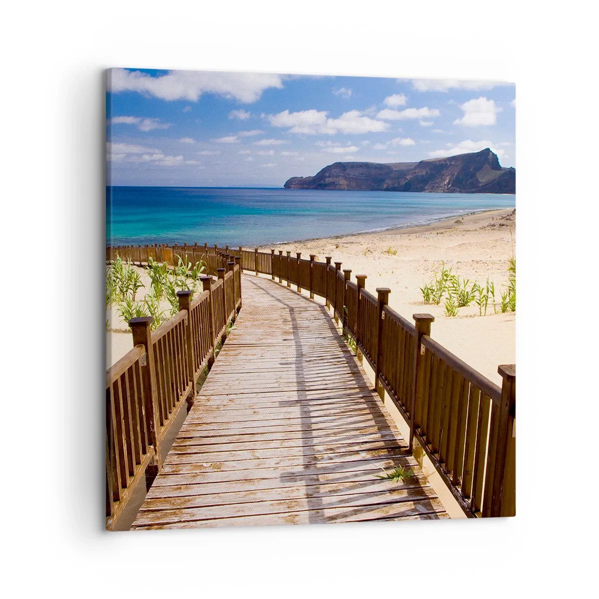 Canvas picture - Take Me to Happy Islands - 50x50 cm