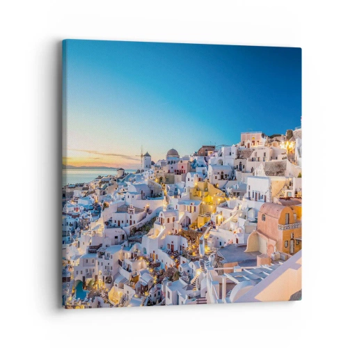Canvas picture - Essence of Greekness - 40x40 cm