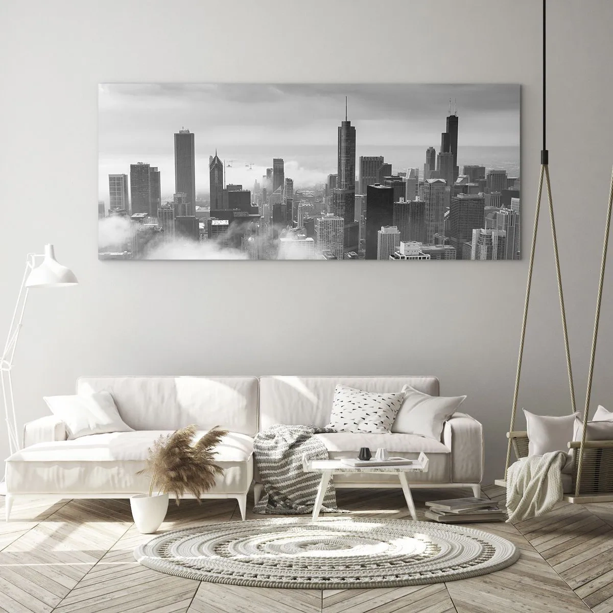 Glass picture - American Landscape - 100x40 cm