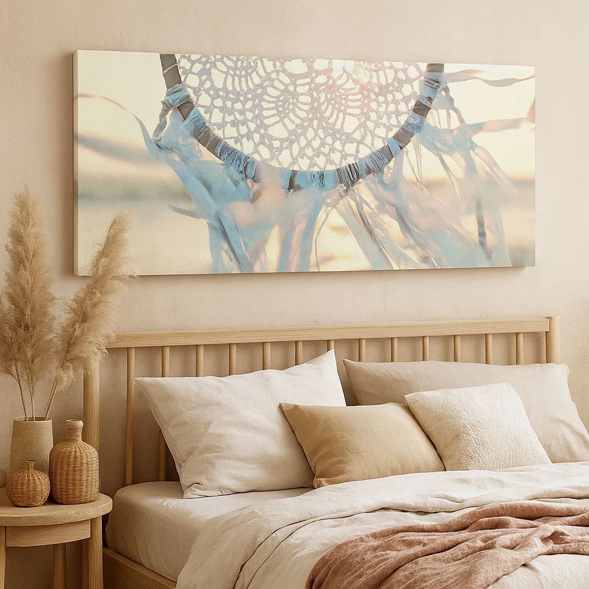 Canvas picture - Lace Totem - 100x40 cm