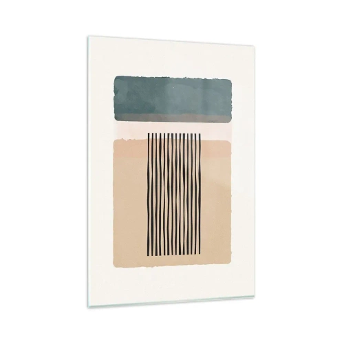 Glass picture - All in Order - 80x120 cm