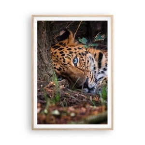 Poster in light oak frame - Trust Me - 70x100 cm