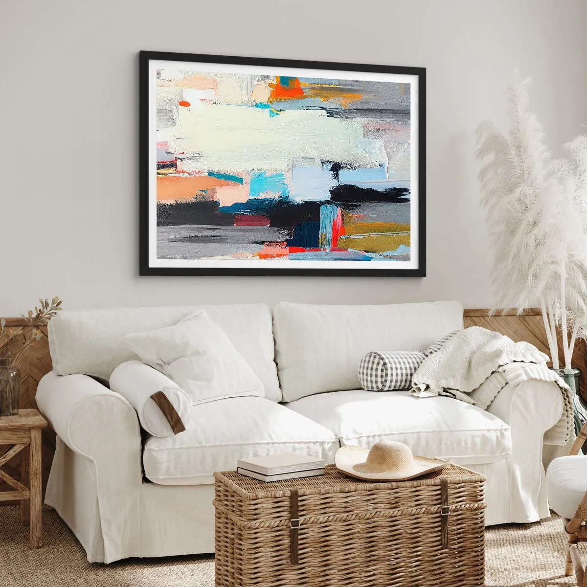 Poster in black frame - Is There a Method? - 50x40 cm