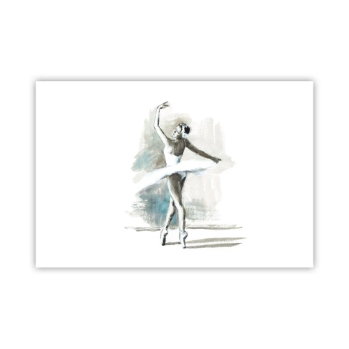 Poster - Enchanted into a Swan - 91x61 cm