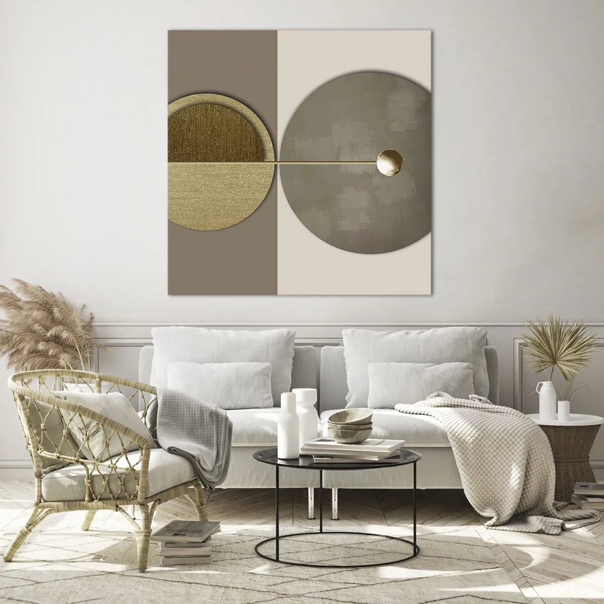 Glass picture - Perfect Balance - 40x40 cm