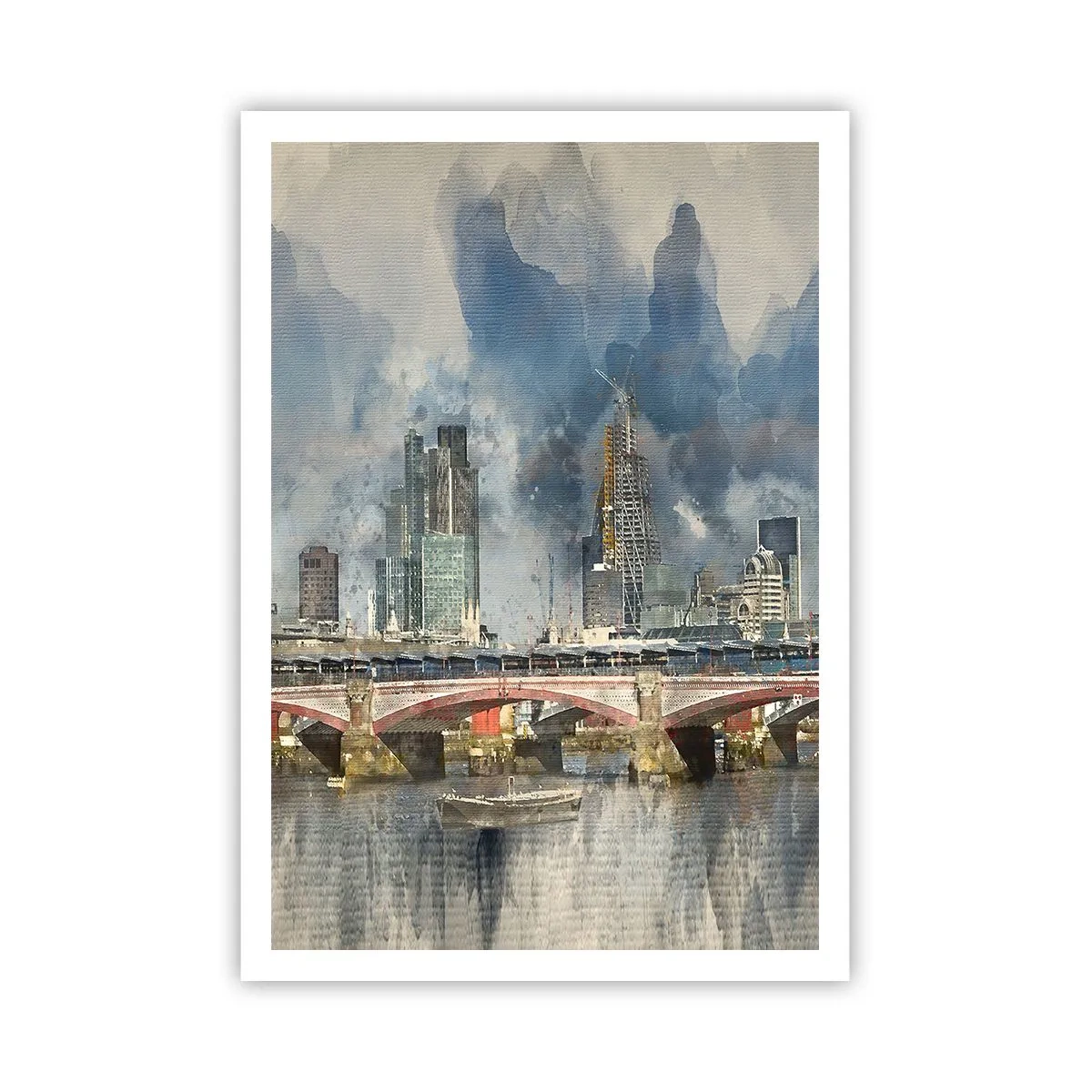 Poster - London in Its Beauty - 70x100 cm