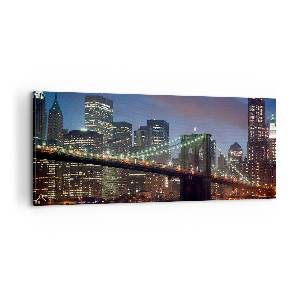 Canvas picture - Starry Night  - 100x40 cm