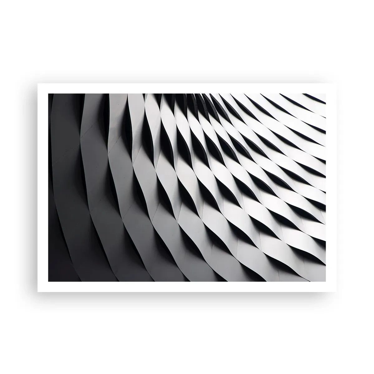 Poster - On the Surface of the Wave - 100x70 cm