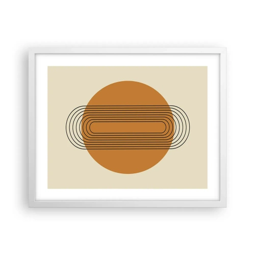Poster in white frmae - Perfect Plan - 50x40 cm
