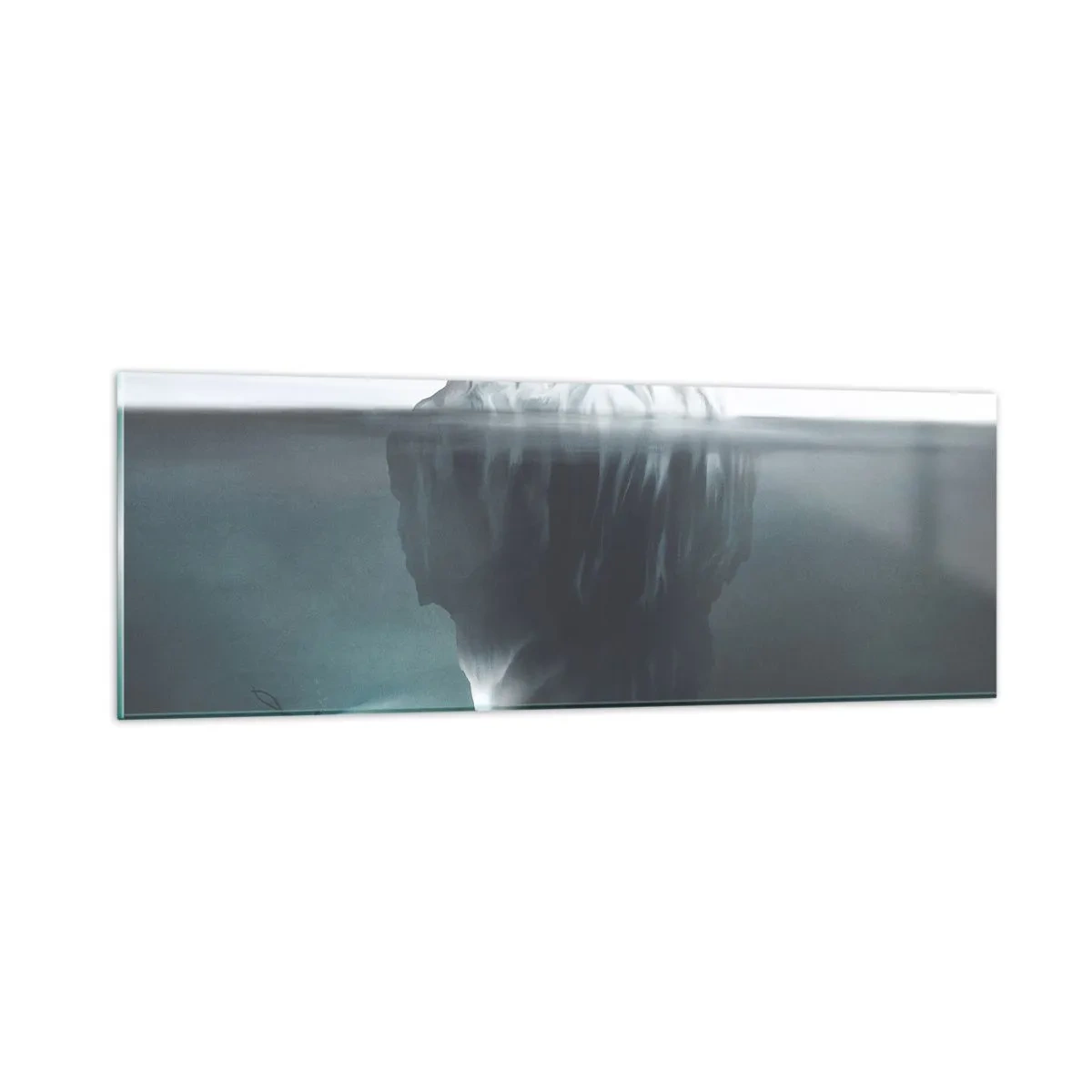 Glass picture - Underwater Secret - 90x30 cm