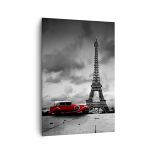 Canvas picture - Not So Long Ago in Paris - 70x100 cm