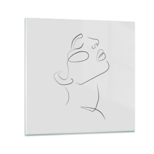 Glass picture - Meanders of a Dream - 40x40 cm